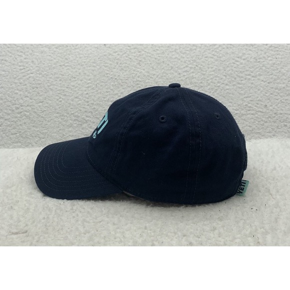 Yeti Cooler Baseball Hat Mens Strap Back OSFM Navy Blue Outdoors Boats Beer Dad - Picture 2 of 9